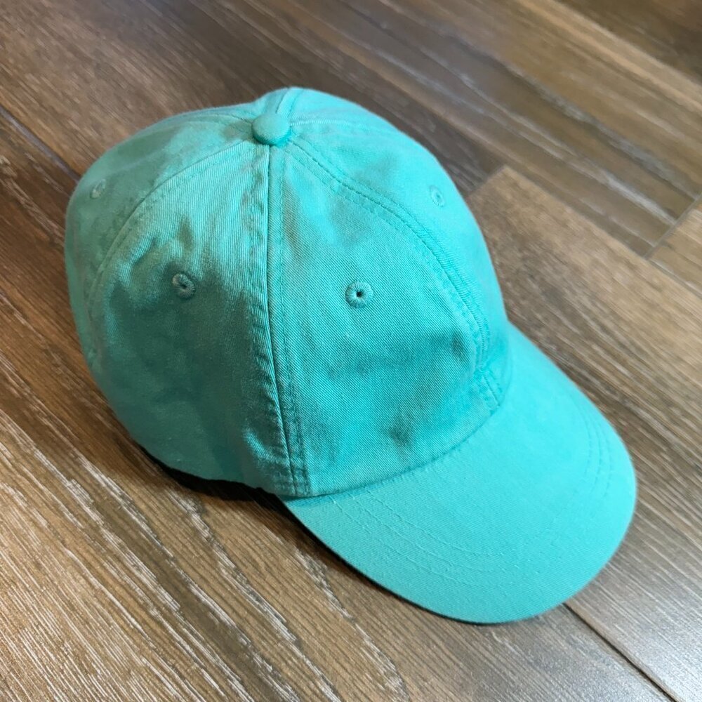 Adams green sports cap with strapback